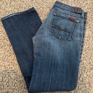 7 for All Mankind Straight Leg Jeans